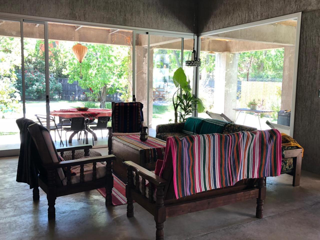 Casa Los Cerezos En 查克拉斯德科里亚 外观 照片